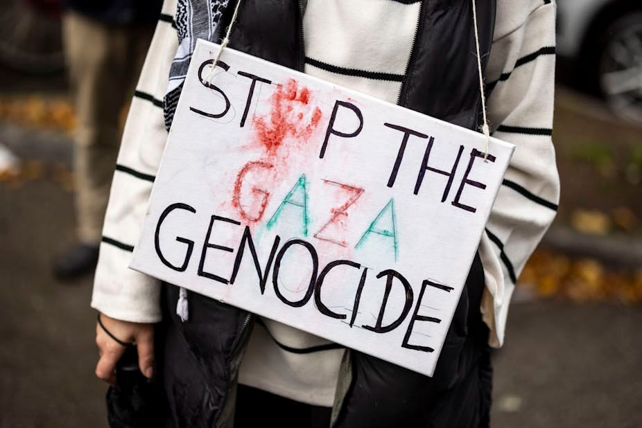 Both Israel and Palestinian supporters accuse the other side of genocide –  here's what the term actually means