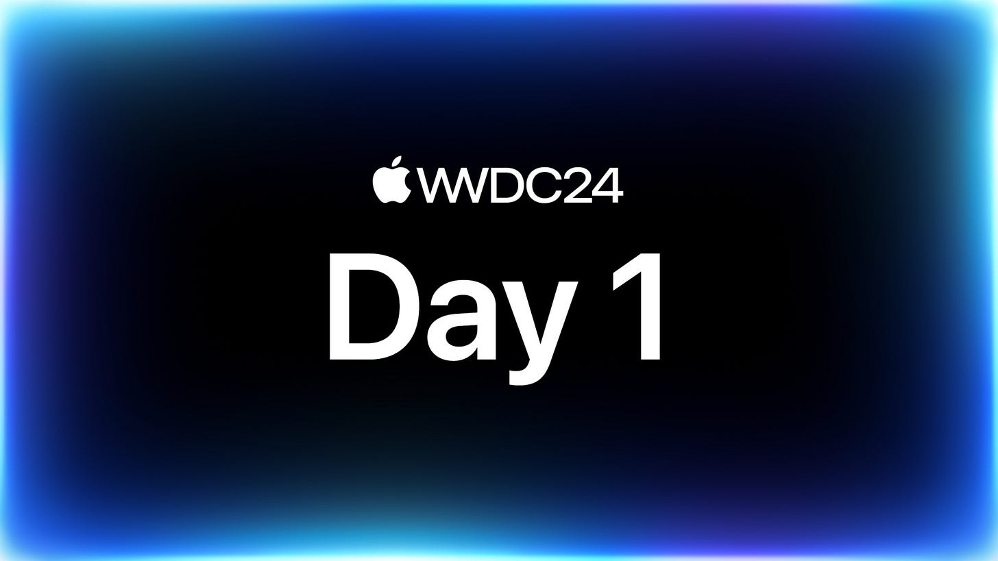 WWDC24 Day 1