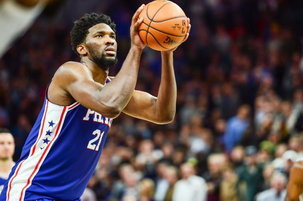 Sixers Stock Report: The curious case of Joel Embiid's free throws - The  Athletic