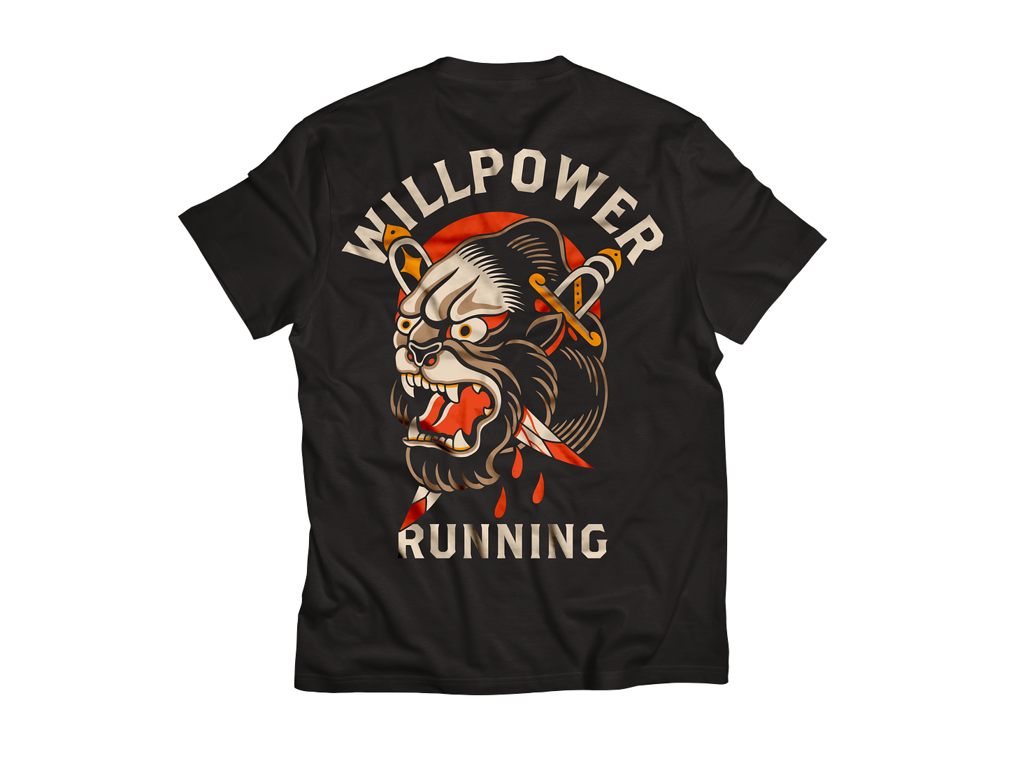 Willpower Running Jubilee T-Shirt Design