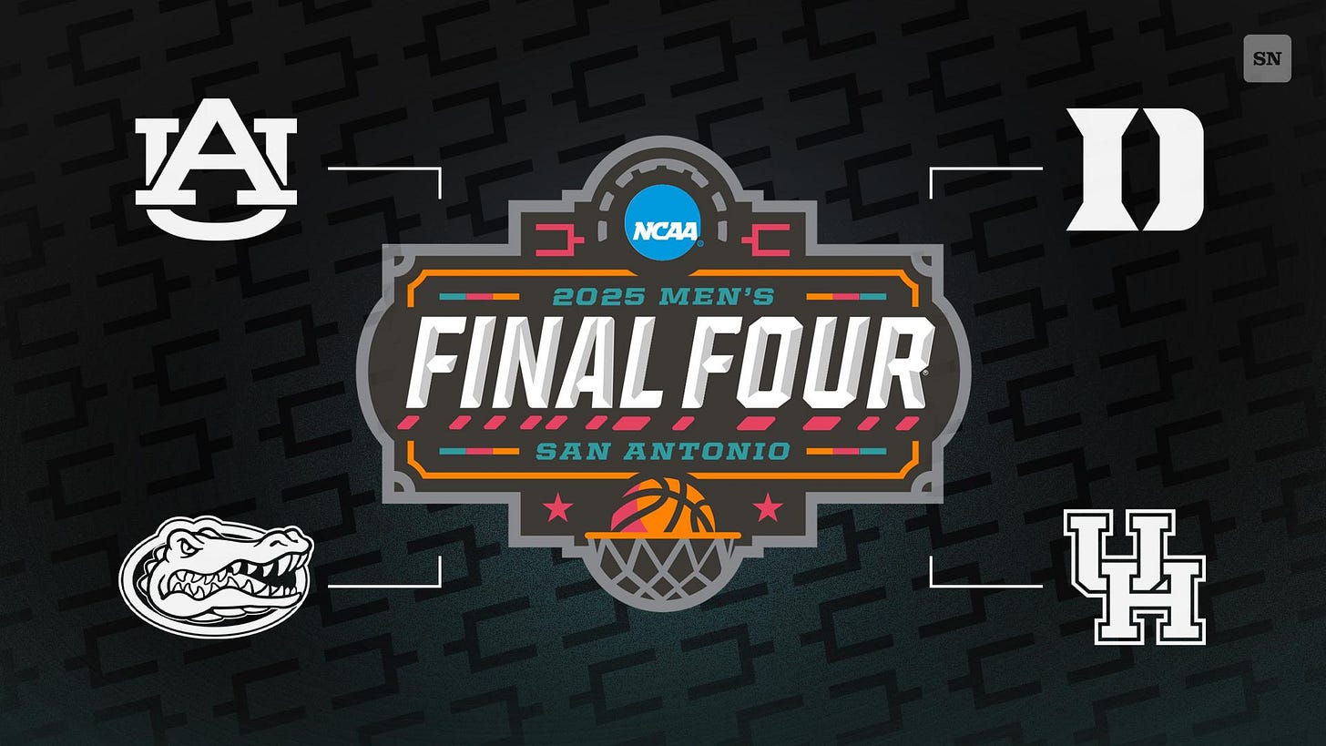 Final Four free live streams: How to watch 2025 NCAA Tournament semifinals  without cable | Sporting News