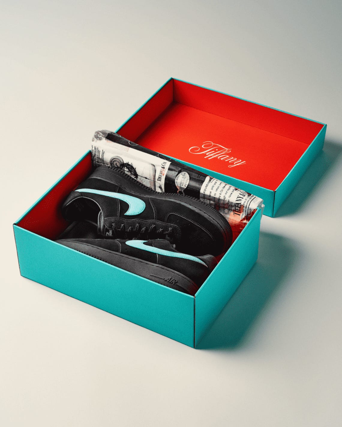Tiffany And Co. Nike Air Force 1 Low "1837" DZ1382-001 | SneakerNews.com
