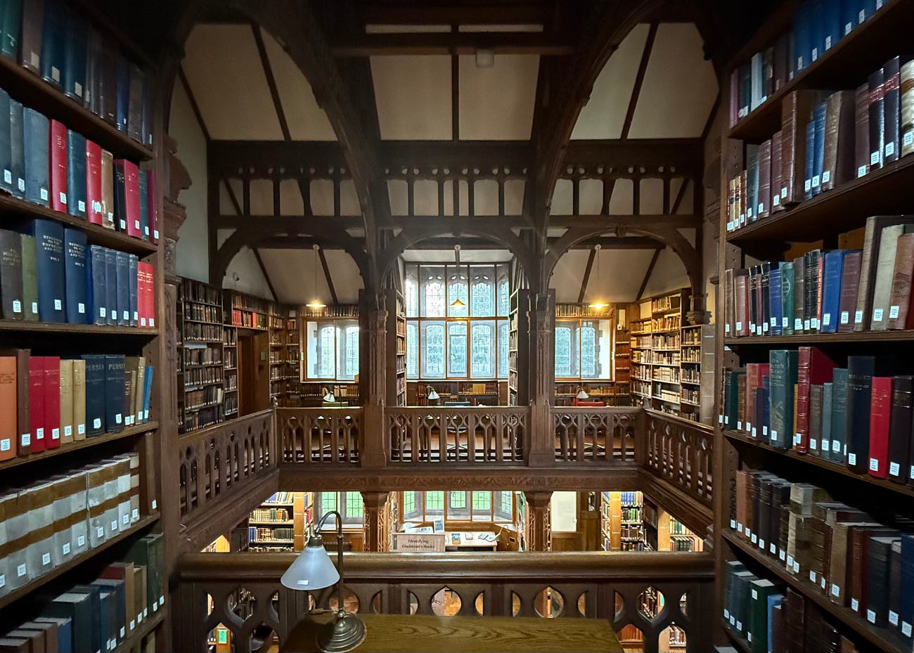 Inside Gladstone's Library