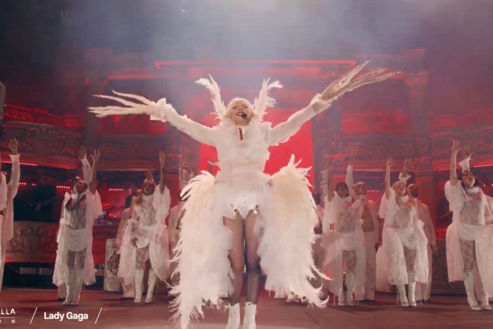 Lady Gaga Outdoes Herself in a Freaky, Hearty Coachella Spectacle