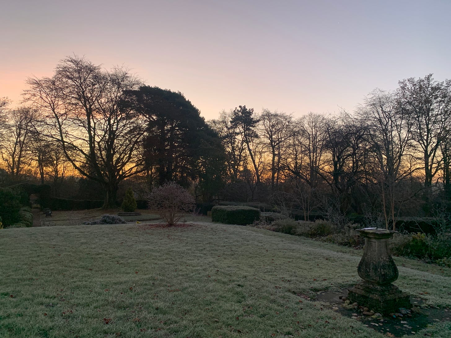 A frosty morning at Fircroft
