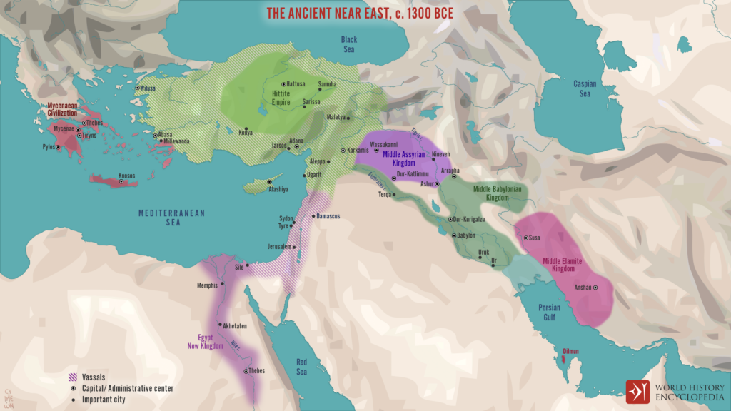 Oriente Medio en el siglo XIII a.C. (2021)