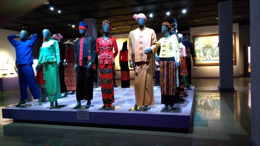 Myanmar tribal costumes