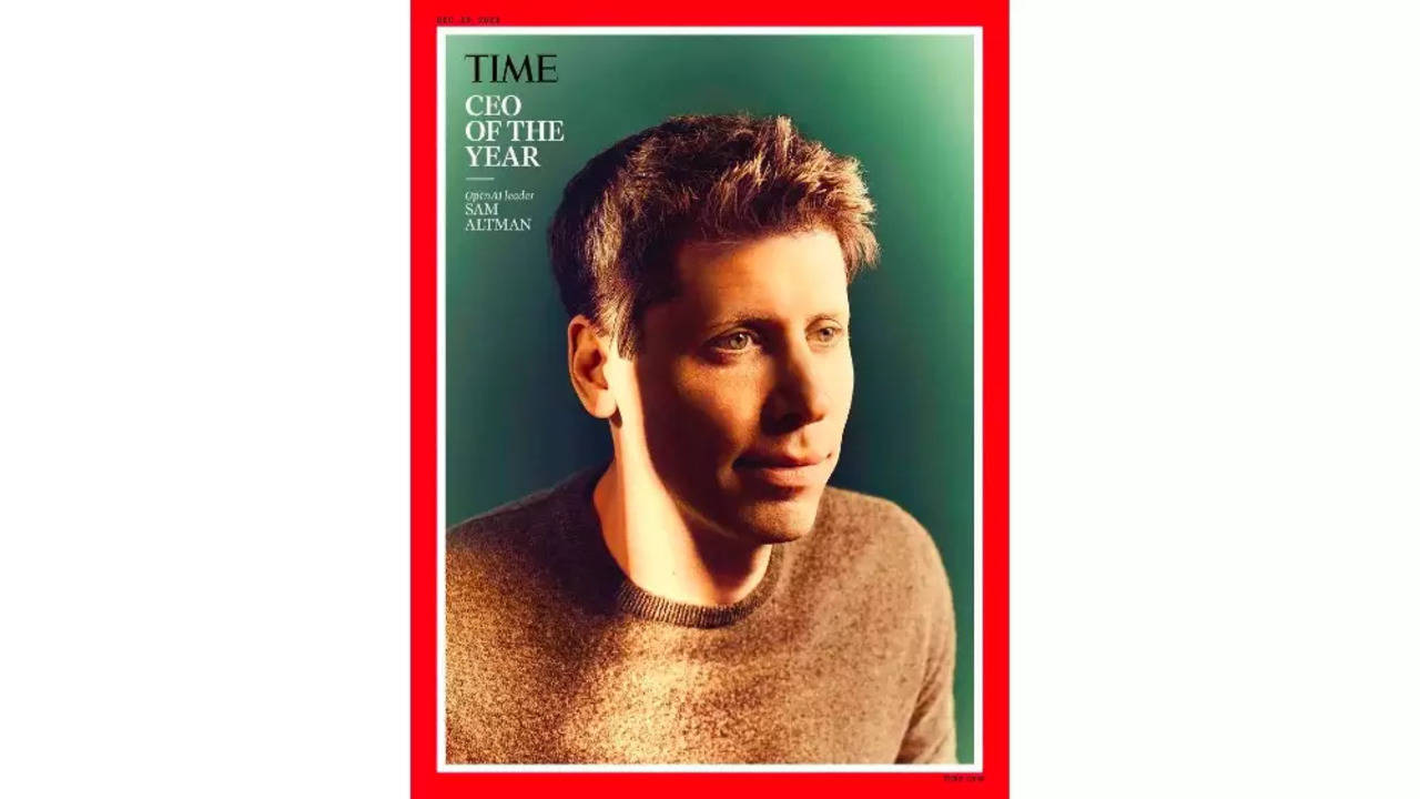 CEO Of The Year: Sam Altman is Time Magazine's 2023 CEO of The Year: How he  steered OpenAI to a multi-billion dollar company - Times of India