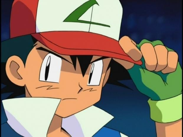 High Quality Ash catchem all pokemon Blank Meme Template