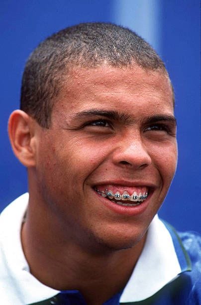 World Cup - Netherlands v Brazil, Young Brazilian substitute Ronaldo...