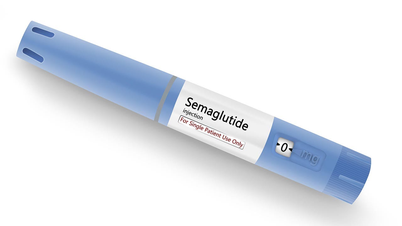 A computer rendering of a generic Semaglutide injector pen