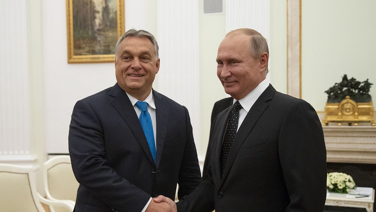 Eastern Bromance: Hungary's Orban and Russia's Putin set to meet, again |  Euronews