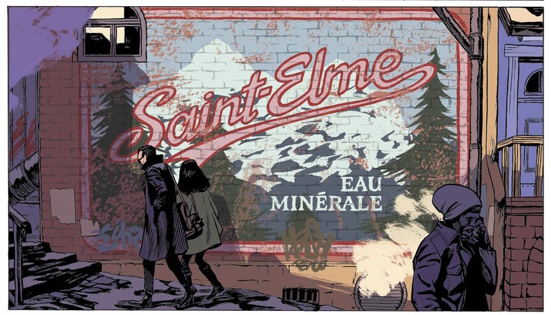 Viñeta de Saint-Elme de Frederik Peeters y Serge Lehman