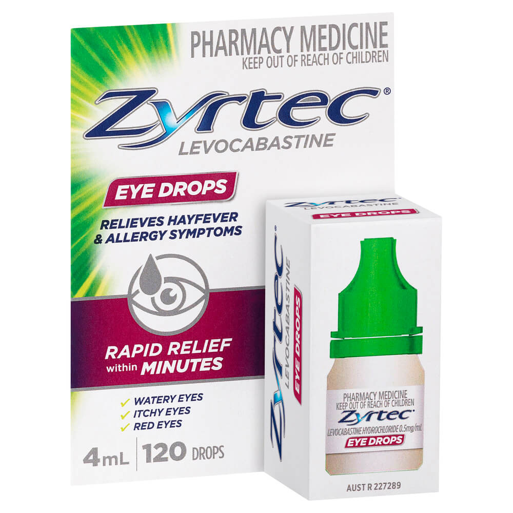 Allergy Eye Drops | Antihistamine Eye Drops | Zyrtec Australia