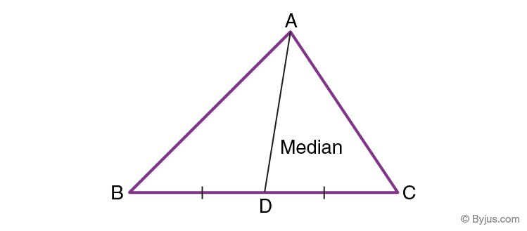 Altitude and Median of a Triangle (Definition & Properties)