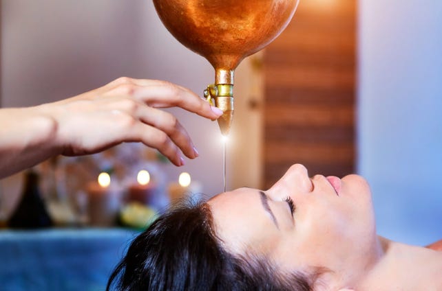 ayurvedic oil massage