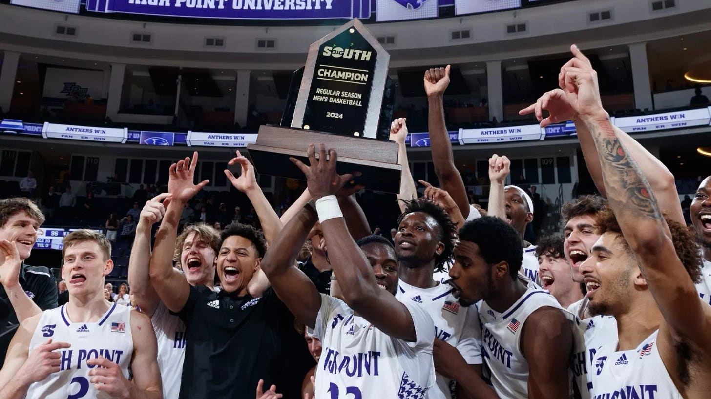 High Point Crowned Big South Regular Season Champs With Victory on Senior  Night - High Point University Athletics