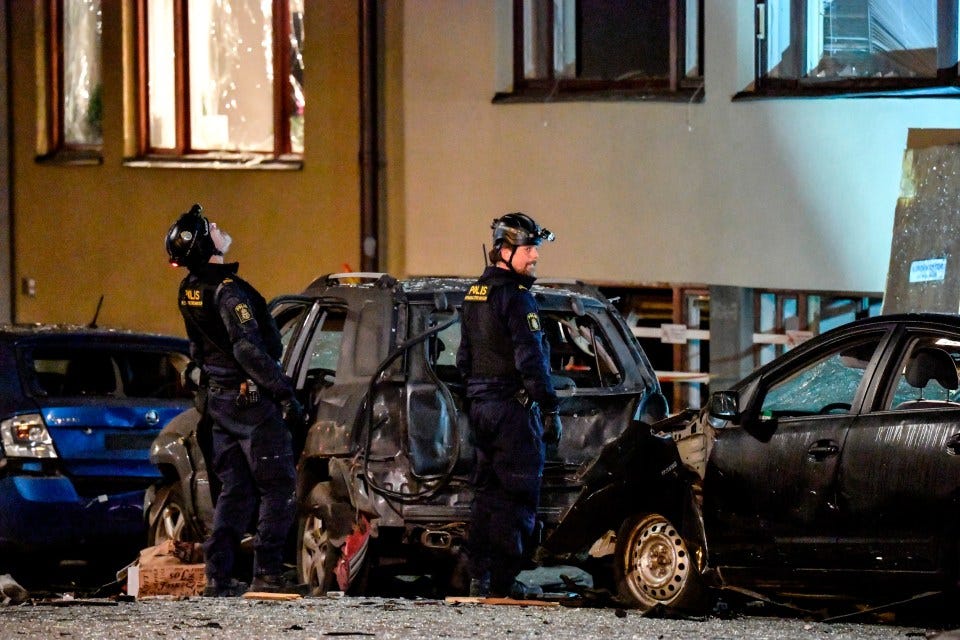Sweden has been taken over by violent gangs as cops attempt to get the chaos under control