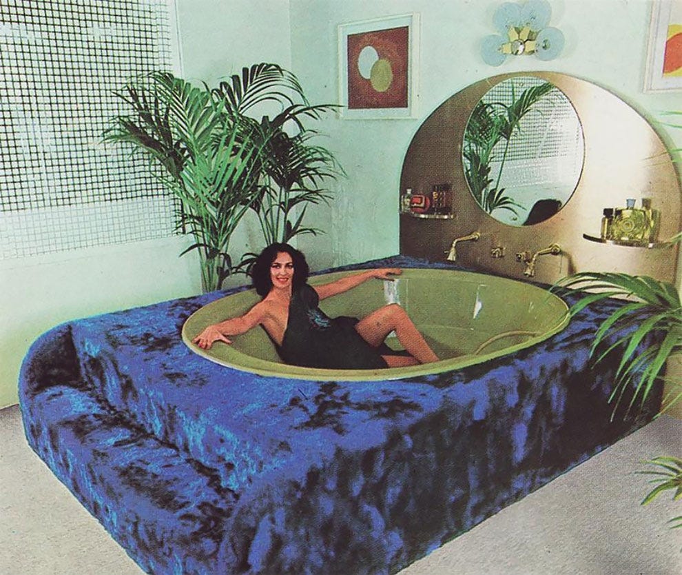 Pictures of Fascinating Jacuzzi Hot Tubs From the 1970s and 1980s » Design  You Trust