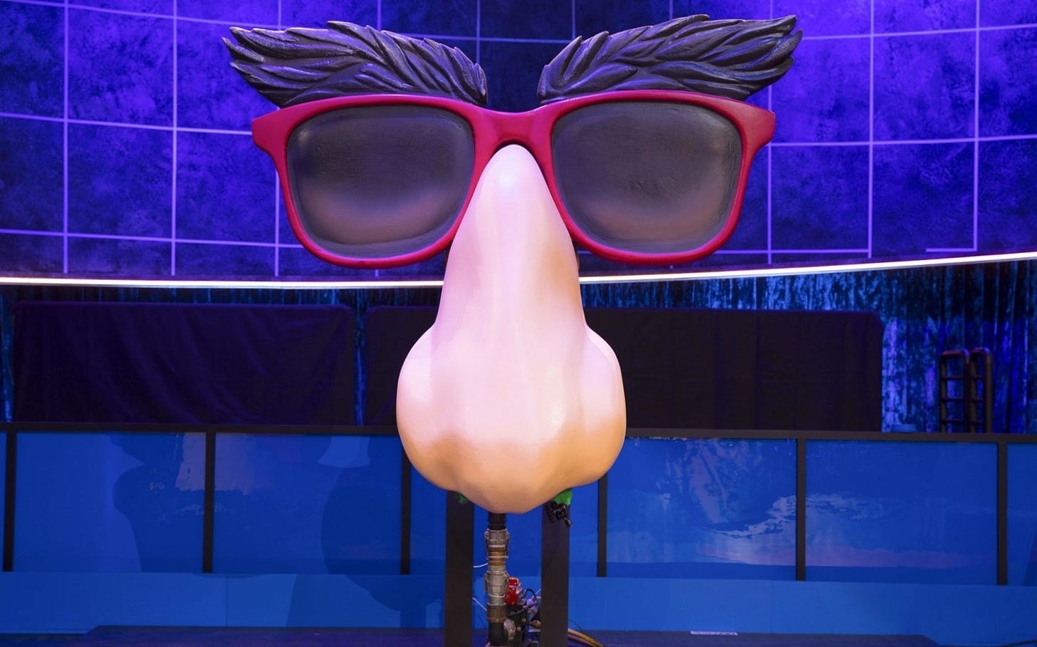 Oversized nose from Nickelodeon's Double Dare