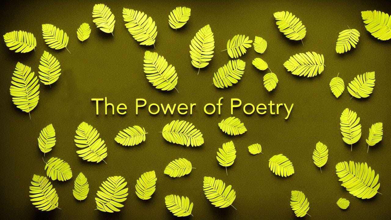 the power of poetry 