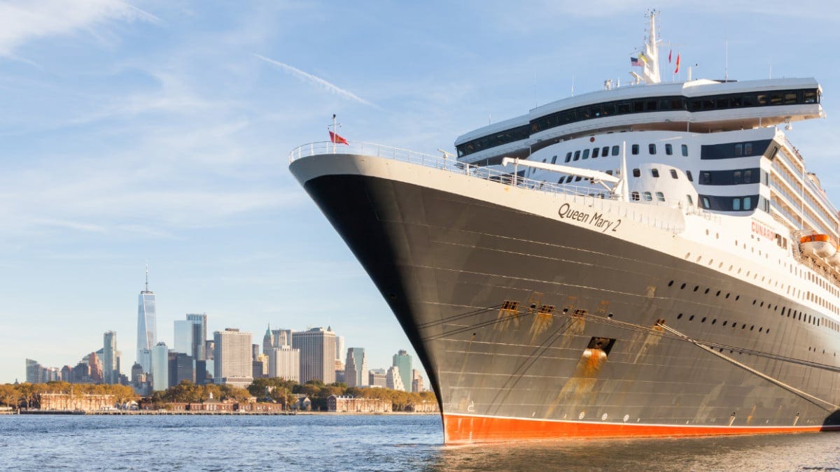 Queen Mary 2 in New York