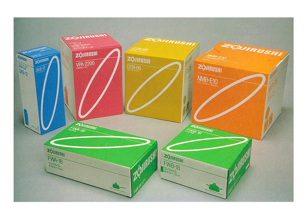 Zojirushi logo designed by PAOS in 1988