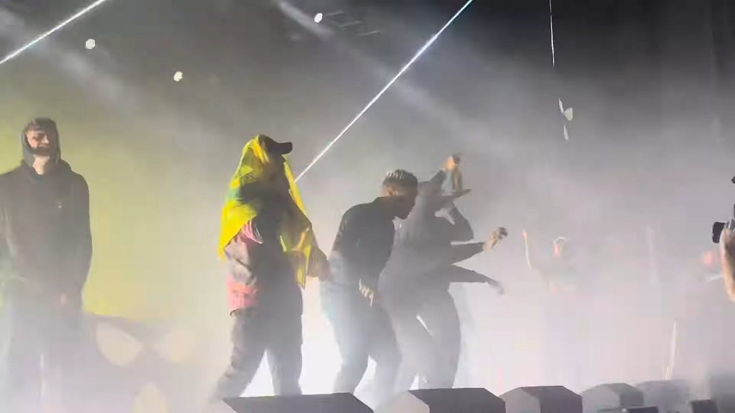 Member of Irish band Kneecap charged with terrorism offense over Hezbollah  flag | The Times of Israel