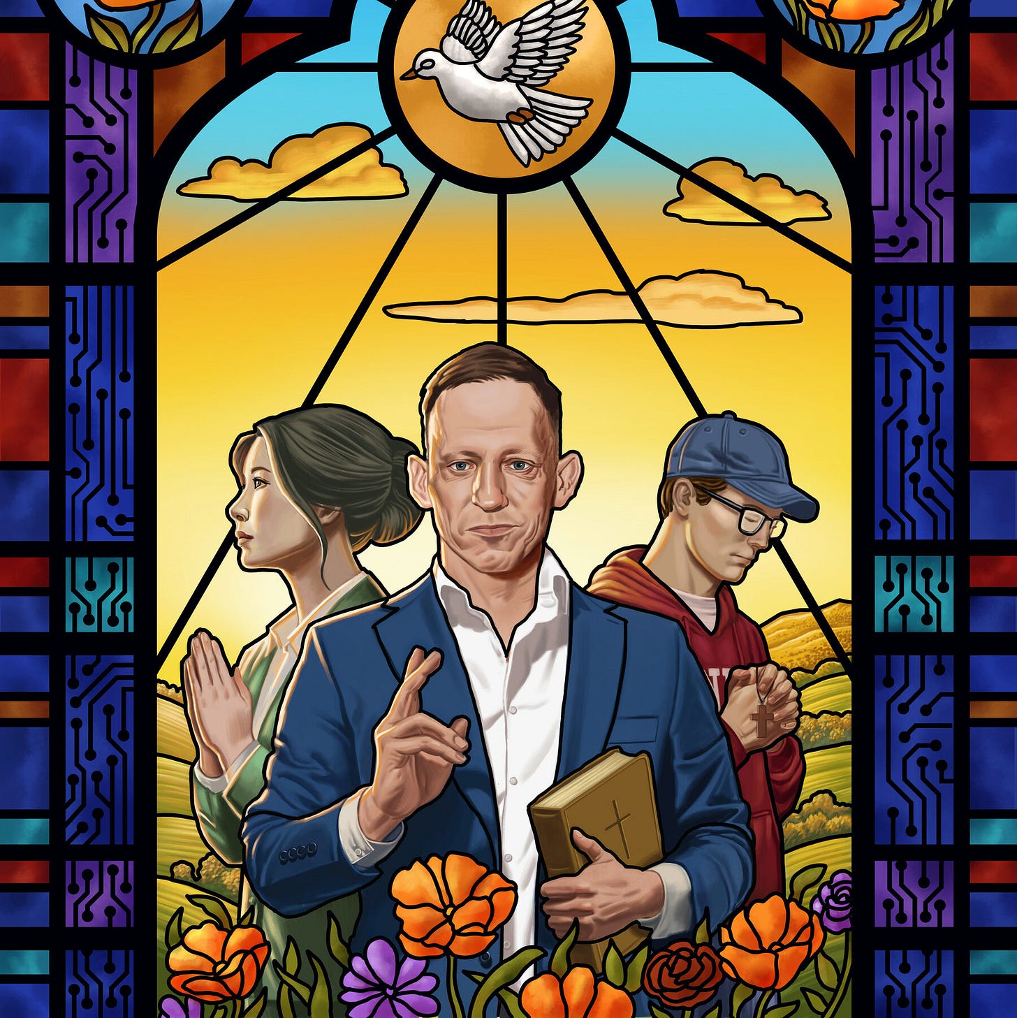 Silicon Valley is Embracing Christianity (With the Help of Peter Thiel) -  The New York Times
