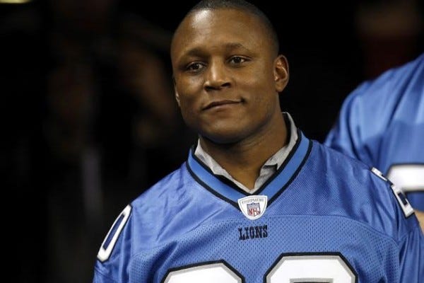 barry sanders most inspiring athletes 2015