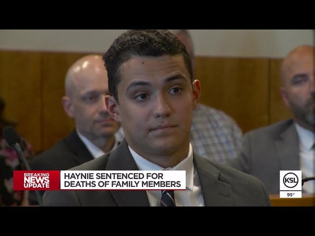 Utah man sentenced to 100+ years for killing mother, 3 siblings as a teen -  YouTube