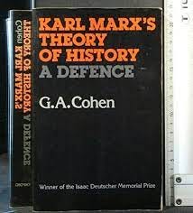 Karl Marx's Theory of History By G. A. Cohen | Used | 9780198274407 | World  of Books