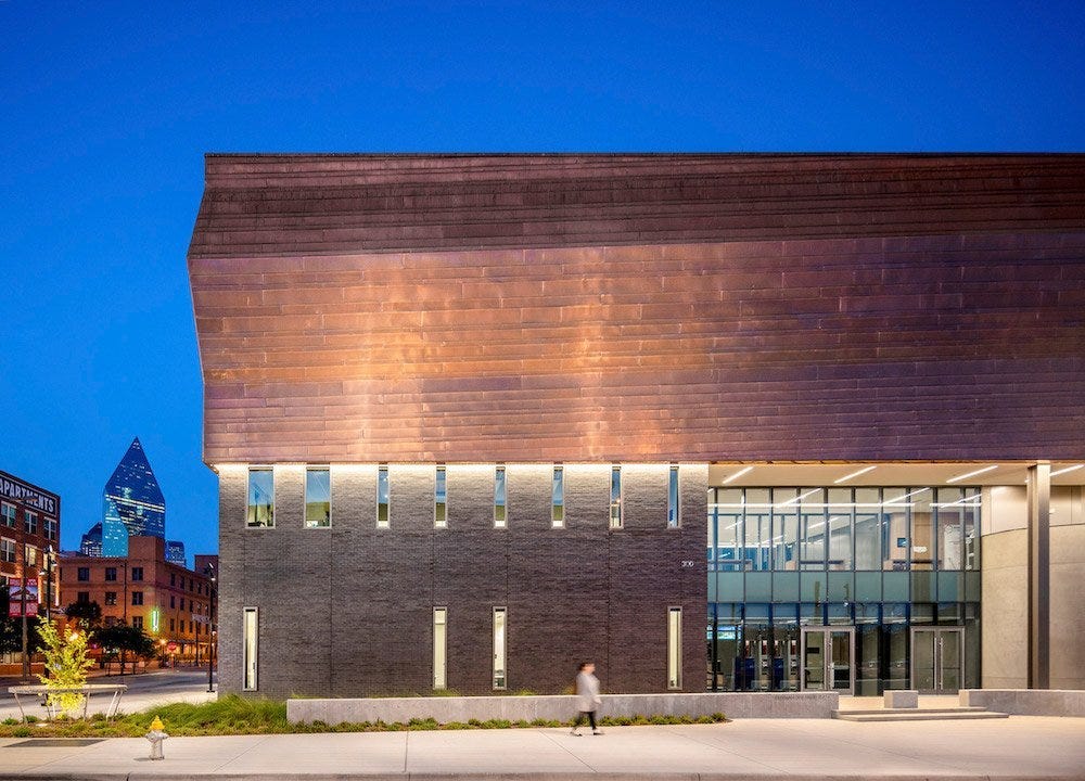 Dallas Holocaust and Human Rights Museum by Omniplan architects, 2021 - Photo by Jason O'Rear, courtesy of Omniplan.