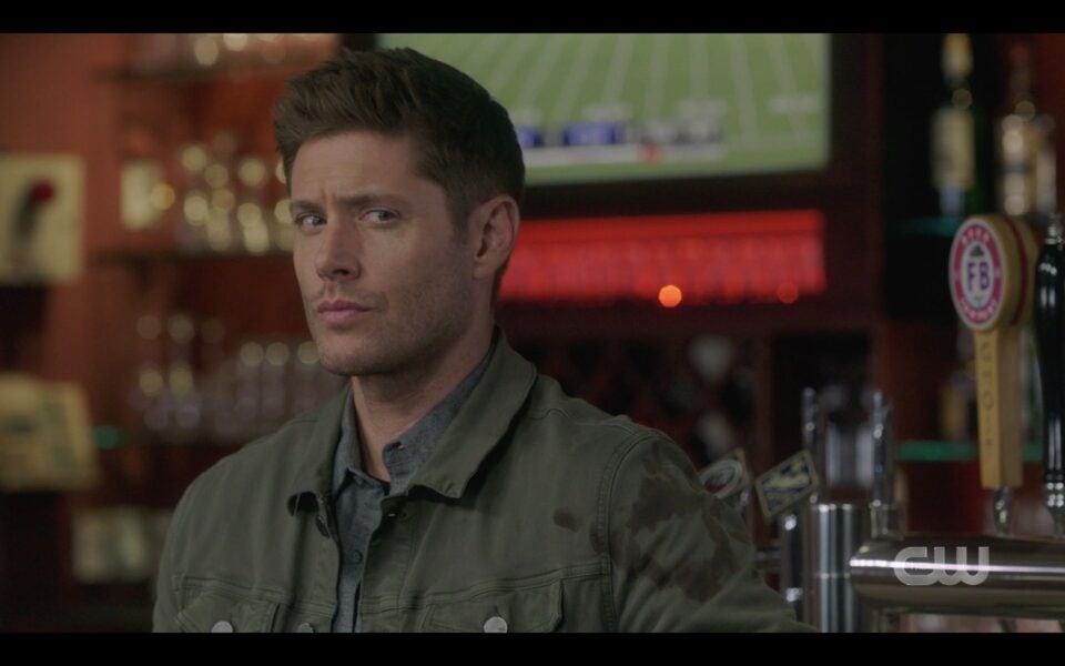 Supernatural homage to Jensen Ackles Family Business Beer 1519