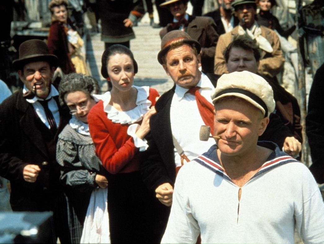 Classic Film Review: The eye candy that was “Popeye” | Movie Nation