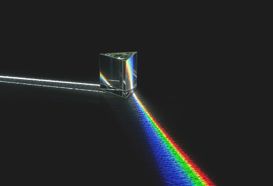 Prism And Spectrum Photograph by David Parker - Pixels