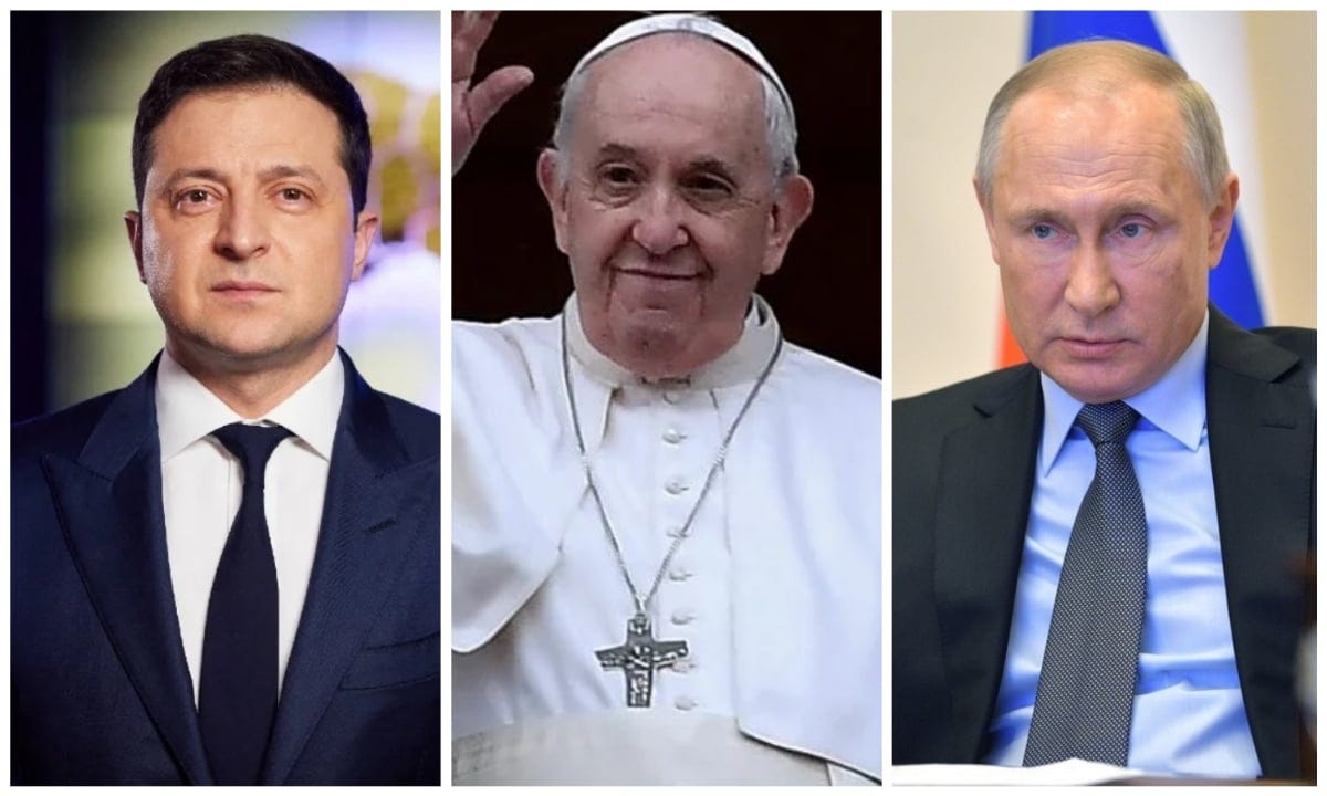 Presidente ucraniano convida papa a mediar entre Ucrânia e Rússia – Mundo –  CartaCapital
