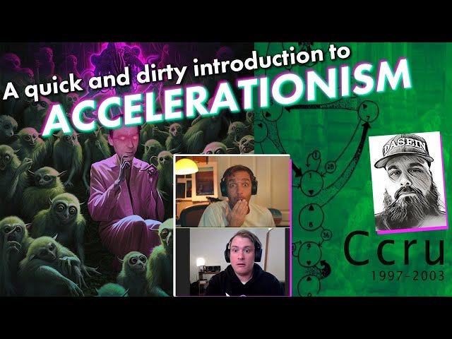 Nick Land's "A Quick and Dirty Introduction to Accelerationism" | Dave,  Nance, Mikey - YouTube