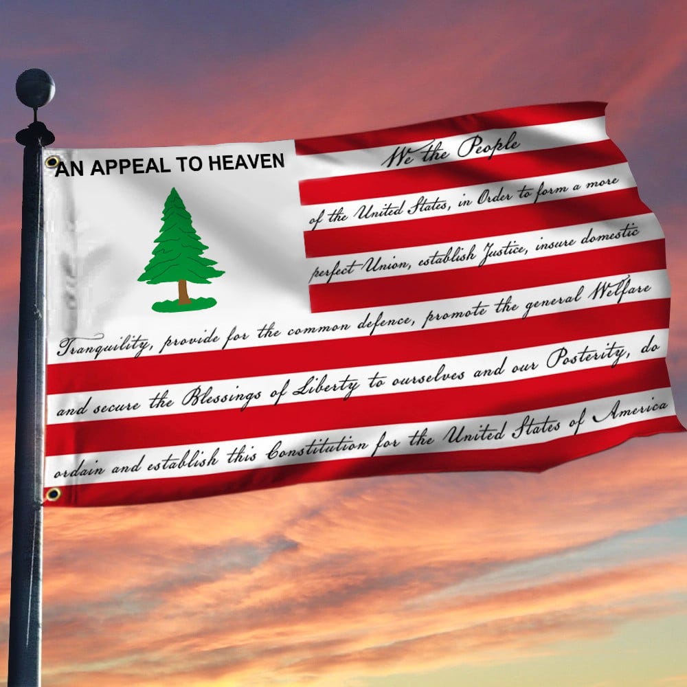 An Appeal To Heaven Flag Pine Tree Flag An Appeal To Heaven We The Peo - Moothearth