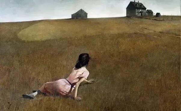 Christina's World Andrew Wyeth Back Story