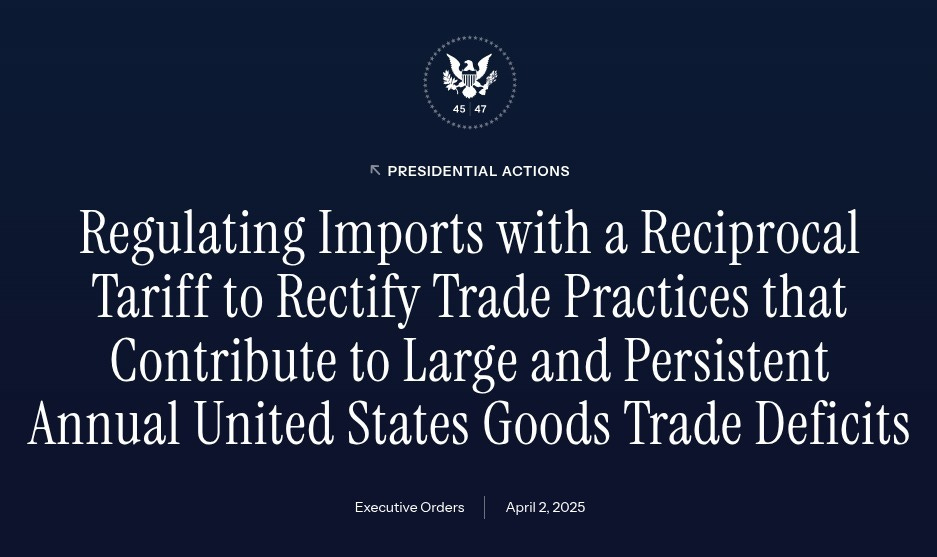 President Trump imposed sweeping tariffs on imported goods and declared imbalances with US trading partners "a national emergency." President Trump imposed sweeping tariffs on imported goods and declared imbalances with US trading partners "a national emergency."