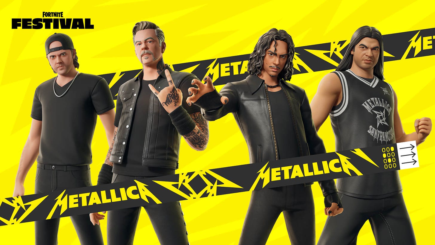 Metallica Rocks Fortnite with a New Music Experience & More!