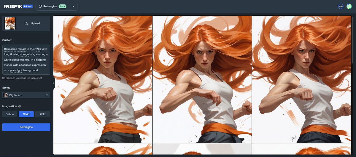Reimagine in Digital Art style.