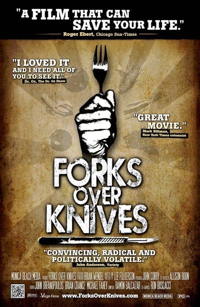 Forks over Knives. Watching the forks over knives… | by Ben Sammut |  DECIMAL — Design Blog by Ben Sammut | Medium