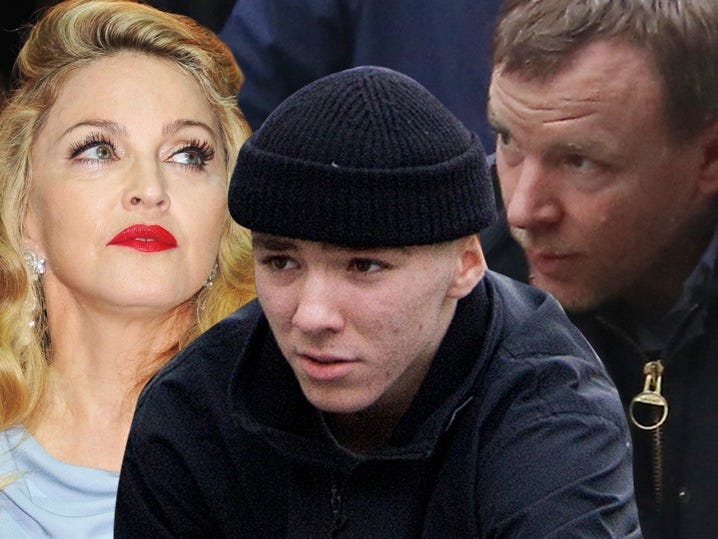 madonna fighting guy ritchie over acne prone son rocco