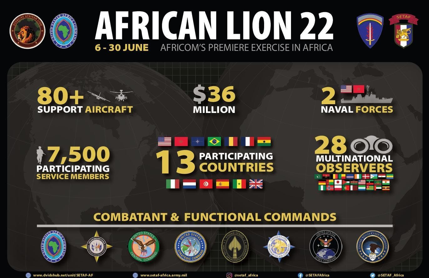 U.S. Naval Forces Africa participates in Exercise African Lion 2022 >  United States Navy > News-Stories