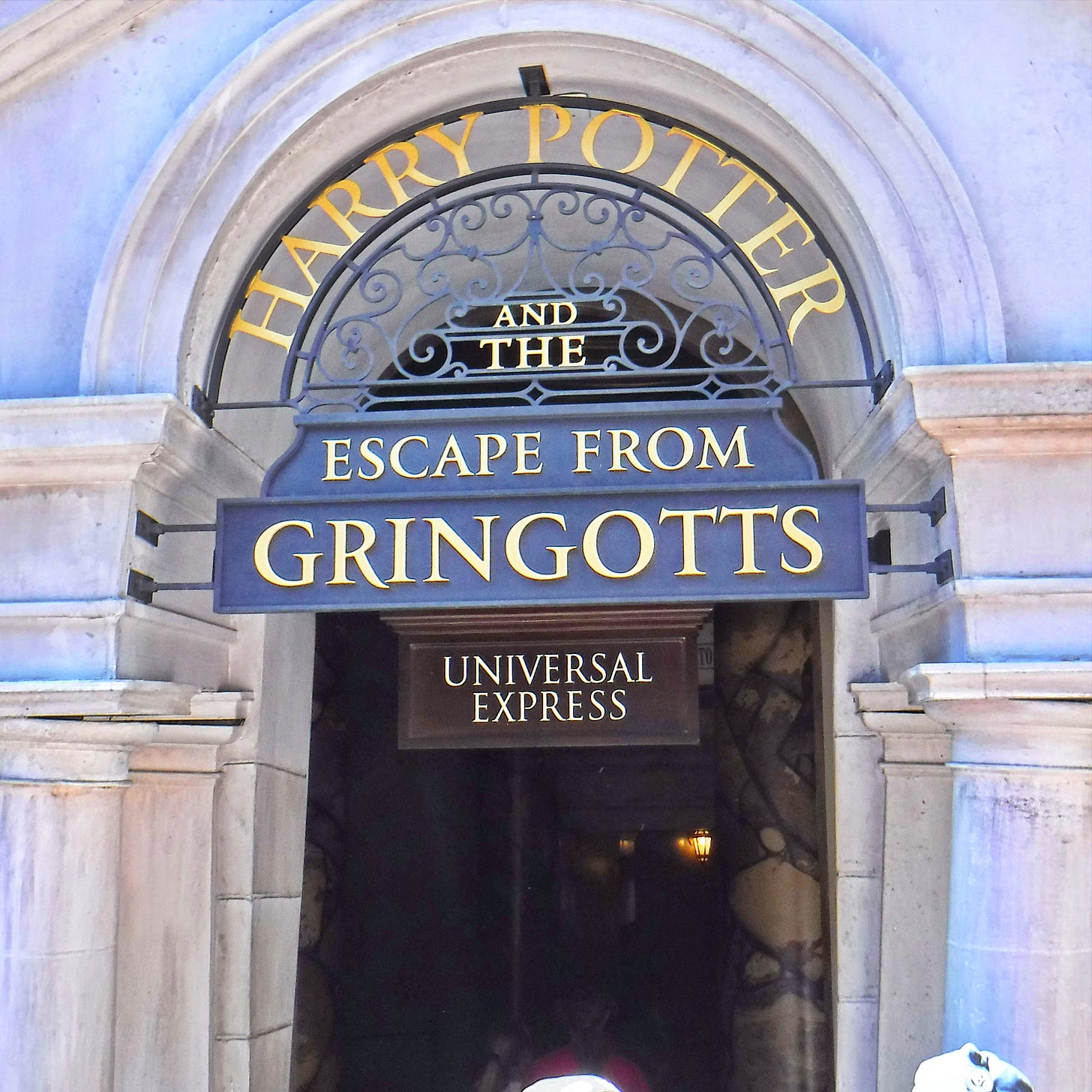 Universal Orlando Escape from Gringotts Express Pass entrance