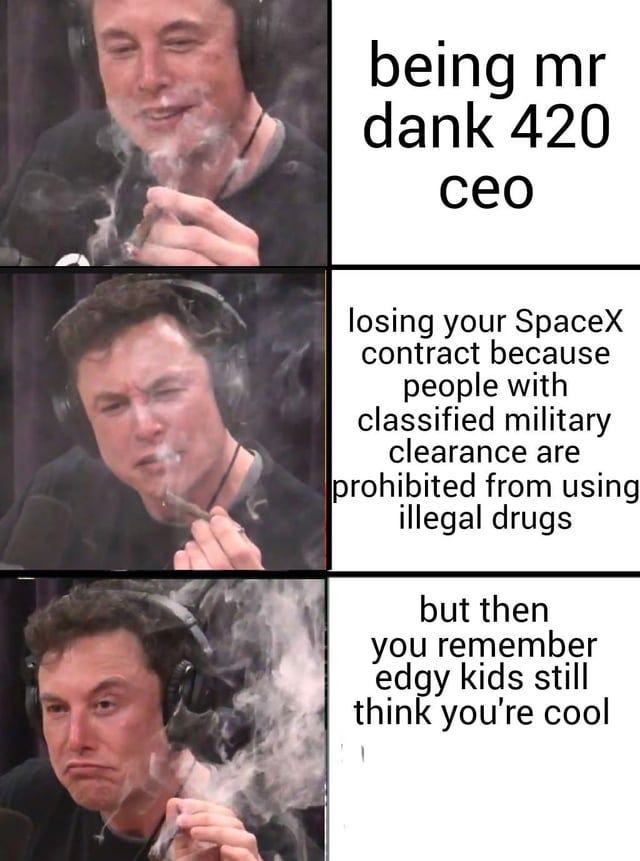 Elon Musk joint got made into a versatile meme! Should I invest? :  r/MemeEconomy