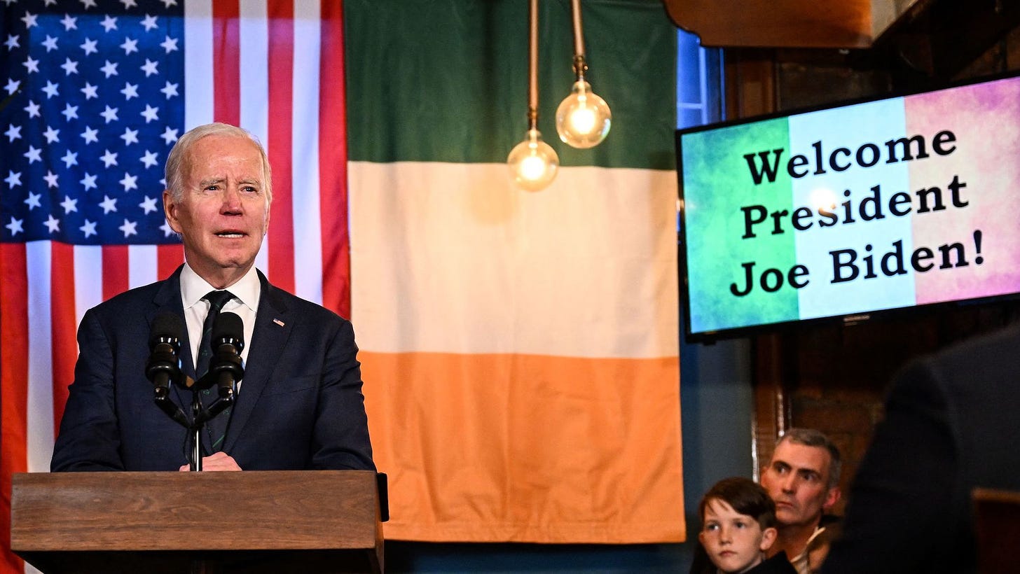 Biden basks in Ireland's welcome as he highlights personal and political  ties | CNN Politics