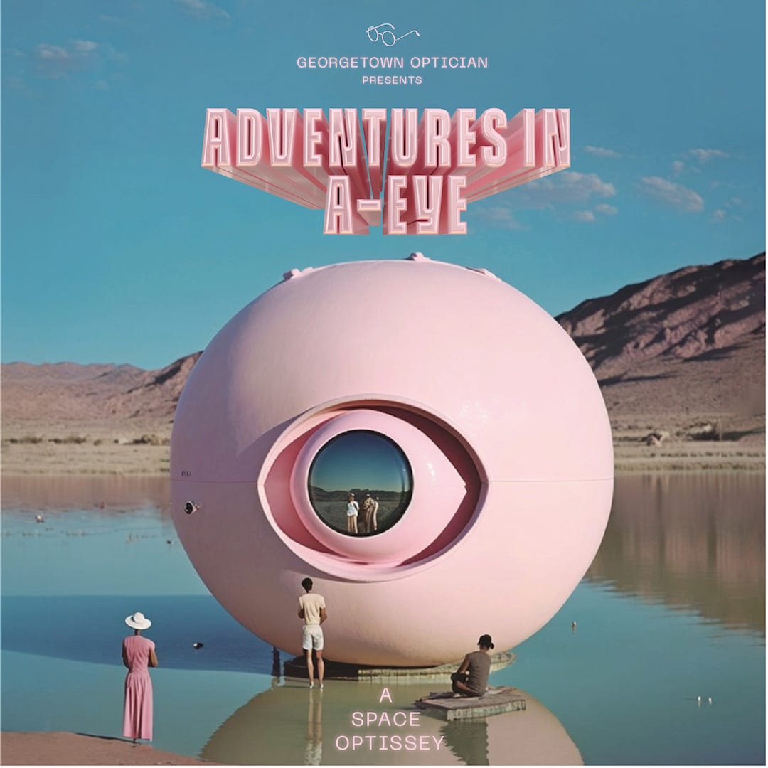 One of the Posters for “Adventures in A-Eye” | Source: Design Army